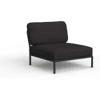 Houe Loungeset Module Level Chair Sooty grey