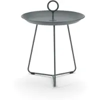 Houe Bijzettafel Eyelet Tray Table Ø45 Dark grey