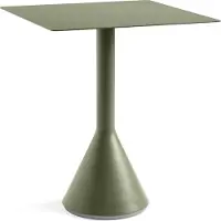 HAY Palissade Cone vierkant koffietafel 65x65 cm Olive