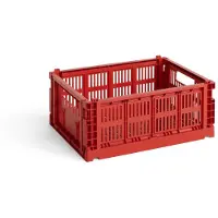 HAY Opbergbox Colour Crate Red Medium