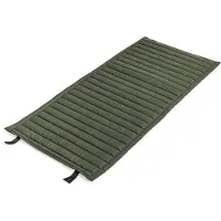 HAY Palissade Quilten kussen Olive, voor loungefauteuil laag