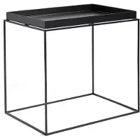 HAY - Tray Tafel - Large - 40x60x54 cm - Zwart