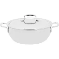 Demeyere Conische Braadpan met dubbelwandige deksel 'Intense 5' 28cm / 4L