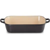 Le Creuset Gietijzeren Braadslede 33 cm Mat Zwart