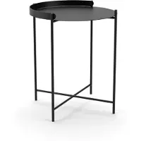 Houe Bijzettafel Edge Tray Table Black 46 cm