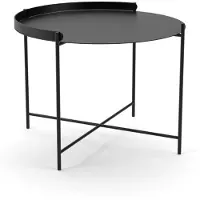 Houe Bijzettafel Edge Tray Table Black 62 cm