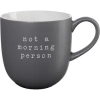 Asa selection Mok Hey! Not A Morning Person Grey 350 ml