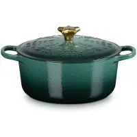 Le Creuset Signature braadpan 24cm Kerst Artichaut
