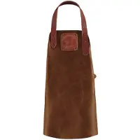Witloft - Craft Leren Schort Kids Vintage Cognac