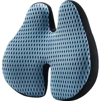 Malatec Ergonomisch lendenkussen voor auto - traagschuim