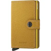 Secrid Mini Wallet Portemonnee Crisple Ochre