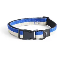 HAY Dogs Collar Flat Halsband M|L | Blue, off-white
