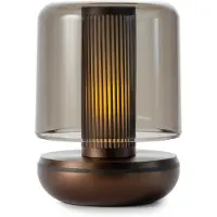 HUMBLE Oplaadbare tafellamp Firefly brons smoked