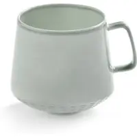 Serax Ann Van Hoey Nido cafe lungo kop H6cm bone china groen
