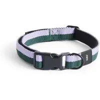 HAY Dogs Collar Flat Halsband S|M | Lavender, green
