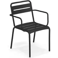Emu Star Armleuningstoel Aluminium 4 stuks