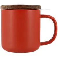 Ogo living Juliet theetas met inzet 300ml paprika
