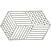 Zone Denmark Onderzetter Hexagon Warm Grey 24 cm