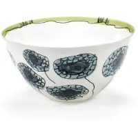 Serax Midnight Flowers Kom L | Anemone Vaniglia