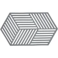 Zone Denmark Hexagon pannenonderzetter groot Cool Grey