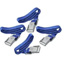 Pro+ Fiets spanbanden met metalen gesp voor fietsdrager 8 stuks -
