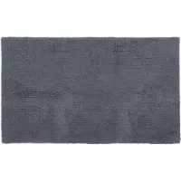 Tiseco Home Studio - Badmat RIVA - - 100% katoen - antislip - Rechthoek - 60x100 cm - Bluestone