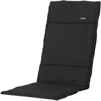 Madison Textileenkussen Madison Rib Black Hoge Rug