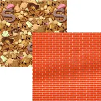 Benza Assortiment 6 Sinterklaaspapier Cadeaupapier Inpakpapier - 200 x 70 cm - 6 rollen