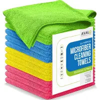 Avalo Microvezeldoekjes - 12 Stuks 30 x 30 cm - Wasbaar - Schoonmaakdoekjes (12 stuks)