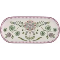 Pip studio Taartplateau Lily & Lotus Off White 33,3 x 15,5 cm (Set van 6)