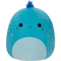 Squishmallows Djimon - Cyan Blue Iguana W/Blue Hair 40cm Plush