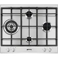 Smeg Selezione P261xgh Gaskookplaat 60 Cm