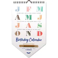 Uitgeverij Stratier Birthday calendar / Verjaardagskalender