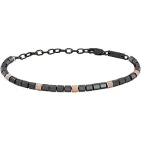 Breil Armband 'B Rocks' rose-goud / grafiet