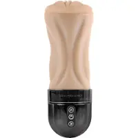 Zero tolerance - masturbator met zuig- en trilfunctie - huidkleur