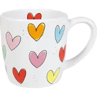 Blond Amsterdam , Even Bijkletsen: Cappuccino beker 0,5L Hearts
