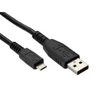 Hamlet XUMICROU150B USB-kabel USB 2.0 1,5 m USB A Micro-USB B Zwart