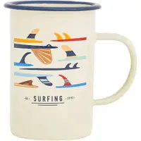 Batela Emaille beker Surfing 8x11.5 -