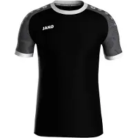 Jako Iconic T-shirt met korte mouwen, heren - Zwart / Anthraciet