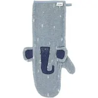 Trixie washandje Mrs. Elephant junior 15 x 43 cm badstof grijs