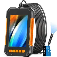 Strex Inspectiecamera 5M - 1080P HD - 4.3 inch LCD - IP67 Waterdicht - LED Verlichting - Endoscoop - 32GB microSD