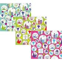 Benza Silhouet Sinterklaaspapier Inpakpapier Cadeaupapier - 200 x 70 cm - 5 rollen