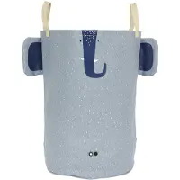 Trixie Speelgoedzak Small - Mrs. Elephant - Handige Opbergzak voor Speelgoed - Voor jongens en meisjes - Blauw