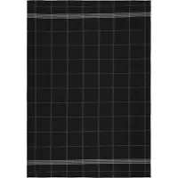 Södahl Theedoek Minimal Zwart Wit
