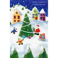 Benza Dubbele Kerstkaarten Assorti 4 - 30 stuks