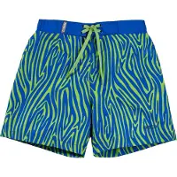 Beco zebra vibes - zwemshorts voor kinderen - blauw/groen - maat 164