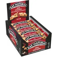 Eat Natural Fruit Bar Pure Chocolade Cranberries & Macadamia Noten 12 x 40 gr
