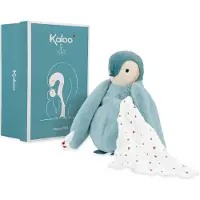 Kaloo - Groene pinguïn knuffel met geurdoekje