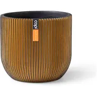 Capi Europe Bloempot Groove Goud D 14 H 13 Cm
