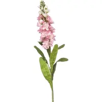 Emerald - Matthiola spray pink 80 cm kunstbloem zijde nepbloem